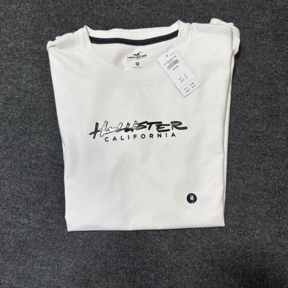 Hollister Men's California Ombre Graphic T-Shirt Crew Neck Logo Size M - Picture 3 of 4